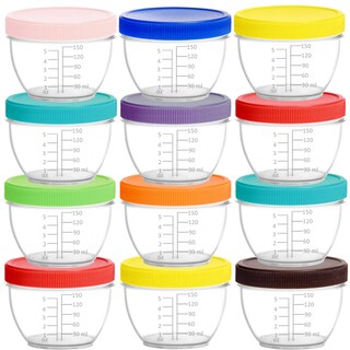 Foto 1 | Foto 1 | Baby Food Storage Youngever, 18 Envases De 180 Ml Con Tapa - Venta Internacional.