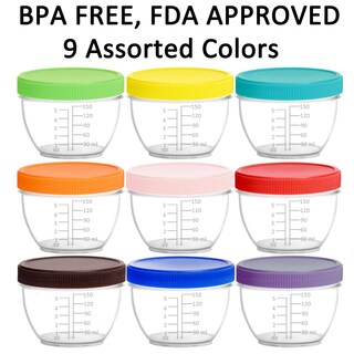 Foto 3 | Foto 3 | Baby Food Storage Youngever, 18 Envases De 180 Ml Con Tapa - Venta Internacional.