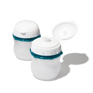 Foto 1 | Foto 1 | Botella Squeeze Oxo Good Grips Prep & Go De Silicona, Paquete De 2 Unidades, Color Blanco - Venta Internacional.