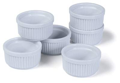 Foto 2 | Foto 2 | 6 Refractarios Blancos De Porcelana Ramekins Progressive