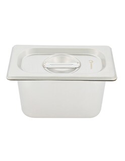 Foto 1 | Foto 1 | Inserto Shorbull Acero Inoxidable 1/9 Con Tapa 15cm