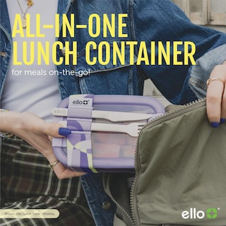 Foto 5 | Foto 5 | Recipiente De Almacenamiento De Alimentos Ello Lunch Stack Paquete De 2 Unidades Sin Bpa - Venta Internacional.