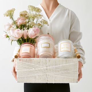 Foto 3 | Foto 3 | Cestas De Almacenamiento La Jolie Muse  Papel Reciclable De Mimbre  Color Blanco - Venta Internacional.