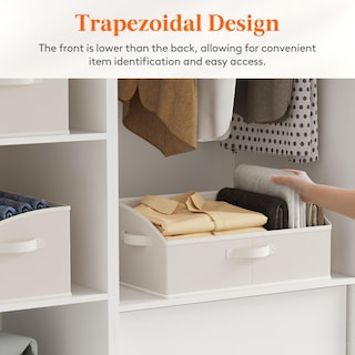 Foto 3 | Foto 3 | Organizador De Armario Trapezoidal Lifewit Paquete De 6 Cestas - Venta Internacional.