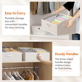 Foto 4 | Foto 4 | Organizador De Armario Trapezoidal Lifewit Paquete De 6 Cestas - Venta Internacional.