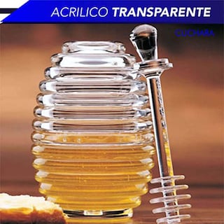 Foto 3 | Foto 3 | Tarro Mielero de Plástico Chic Fantasy Transparente