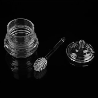 Foto 3 | Foto 3 | Tarro De Miel Sanlin Beans Transparent Beehive 245 Ml Con Gotero - Venta Internacional.