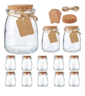 Foto 1 | Foto 1 | 12 Xtellar Tarros De Velas Vacios Frascos De Vidrio Con Tapa 200 Ml