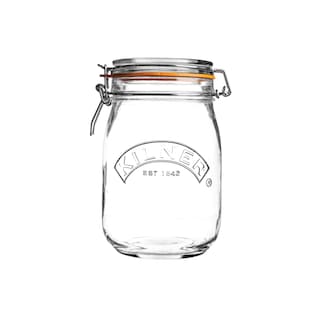 Foto 1 | Foto 1 | Tarro De Cristal Kilner, Redondo, Con Tapa Abatible, 1 L - Venta Internacional.
