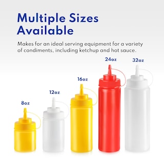 Foto 6 | Foto 6 | Botellas Exprimibles New Star Foodservice 6 Piezas 710 ml-Venta Internacional