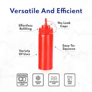 Foto 7 | Foto 7 | Botellas Exprimibles New Star Foodservice 6 Piezas 710 ml-Venta Internacional