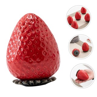 Foto 5 | Foto 5 | Bote De Té Feltechelectr De Cerámica Fresa Con Tapa De 9 X 6,7 Cm - Venta Internacional.