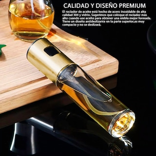 Foto 2 | Foto 2 | Dispensador De Aceite Color Dorado Para Uso Doméstico Y Profesional