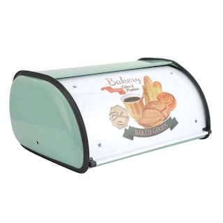 Foto 1 | Foto 1 | Venta Internacional - Caja de Pan de Metal Retro de Gran Capacidad