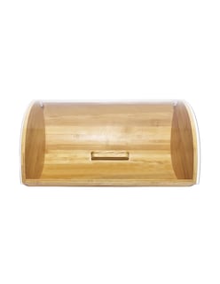 Foto 1 | Foto 1 | Panera Grande De Bambu Y Domo Transparente 36 X 15 Cm