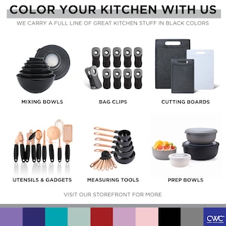 Foto 5 | Foto 5 | Pinzas Para Bolsas Cook With Color, 10 Unidades, Con Imán Para Almacenar Alimentos, Color Negro - Venta Internacional.