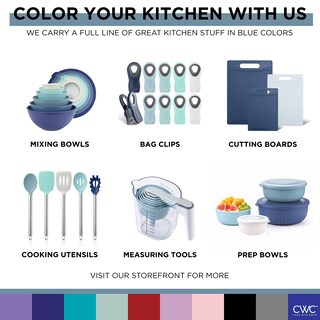 Foto 6 | Foto 6 | Pinzas Para Bolsas Cook With Color, 20 Unidades, Con Imán Para Almacenar Alimentos, Color Azul - Venta Internacional.