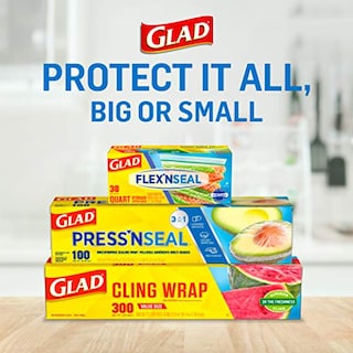 Foto 5 | Foto 6 | Envoltorio Plástico Para Alimentos Glad Press'n Seal, Rollo  - Venta Internacional.