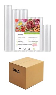 Foto 1 | Foto 1 | Kit 6 Rollos Bolsas Alimentos Sellado Al Vacío 4 Tipos, Transparente