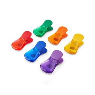 Foto 5 | Foto 5 | Juego De Clips Para Bolsas Farberware Heavy Duty, 6 Piezas, Colores Surtidos - Venta Internacional.