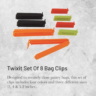 Foto 2 | Foto 2 | Bag Clips De Buyer Original Twixit Juego De 8 Unidades Apto Para Lavavajillas - Venta Internacional.