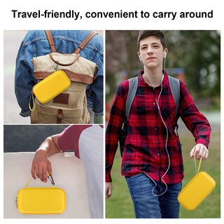 Foto 6 | Foto 6 | Funda De Viaje Bovke Para Inhalador De Asma Espaciador De Inhalador Color Amarillo - Venta Internacional.