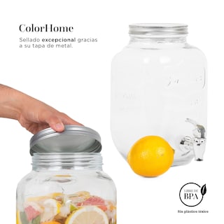 Foto 6 | Foto 6 | Dispensador de Bebidas Colorhome 2 Piezas de 4 L
