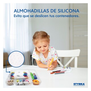 Foto 6 | Foto 6 | Juego De Contenedores De Plástico 25 Piezas Styrka