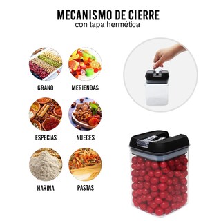 Foto 4 | Foto 4 | Set de 20 Contenedores Ag Box con Tapa Hermética Negra
