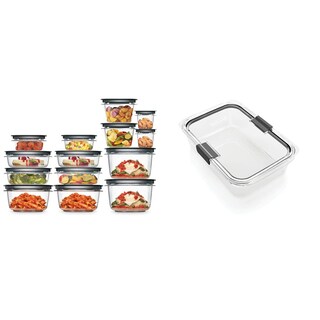 Foto 1 | Foto 1 | Recipientes Rubbermaid Para Almacenamiento De Alimentos, 28 Piezas, Transparentes Y Grises - Venta Internacional.