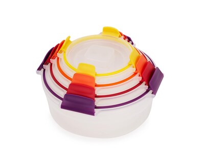 Foto 1 | Foto 1 | Juego De Recipientes Para Almacenamiento De Alimentos Joseph Joseph Nest Lock De 8 Piezas - Venta Internacional.