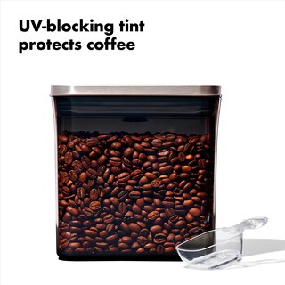 Foto 3 | Foto 3 | Contenedor De Café Oxo Steel Pop 1.6l Con Cuchara Gris - Venta Internacional.