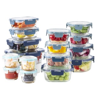 Foto 7 | Foto 7 | Set De Recipientes Para Comida Cook With Color Premium, 32 Unidades Vidrio Borosilicato - Venta Internacional.