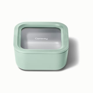 Foto 1 | Foto 1 | Recipiente De Vidrio De Alcaravea Para Almacenamiento De Alimentos, 1,04 Litros, Revestido De Cerámica - Venta Internacional.