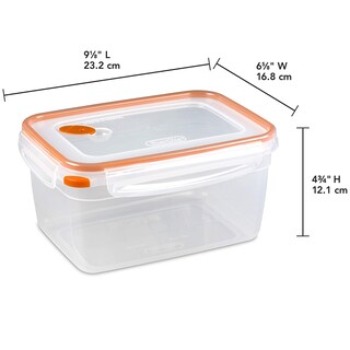 Foto 2 | Foto 2 | Recipiente De Almacenamiento De Alimentos Sterilite Ultra-seal, 12 Tazas X6 - Venta Internacional.