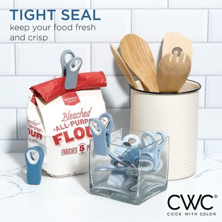 Foto 3 | Foto 3 | Pinzas Para Bolsas Con Forma De Cocinar Con Clips De Colores Para Almacenar Alimentos (paquete De 10) - Venta Internacional.