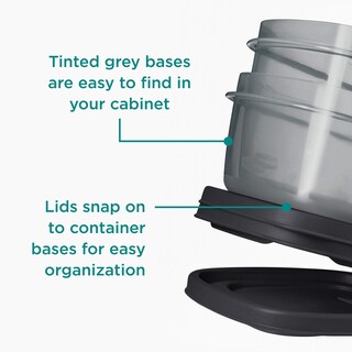 Foto 3 | Foto 3 | Juego De 42 Recipientes Rubbermaid Easyfindlids Para Almacenamiento De Alimentos - Venta Internacional.