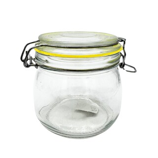 Foto 2 | Foto 2 | Set 4 Frascos De Vidrio 500 Ml Contenedores Herméticos Clip