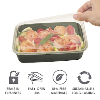 Foto 5 | Foto 5 | Kit De Preparación De Comidas Bentgo Prep, Recipientes Reutilizables Para Alimentos, 60 Piezas - Venta Internacional.