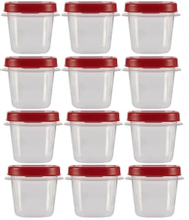Foto 1 | Foto 1 | Contenedores De Almacenamiento De Alimentos Rubbermaid Easy Find Lids De 0,5 L - Venta Internacional.
