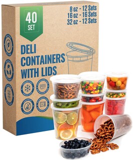 Foto 1 | Foto 1 | Set De Recipientes Para Almacenamiento De Alimentos Safeware Deli 40 (240 Ml-12, 480 Ml-16, 960 Ml-12) - Venta Internacional.