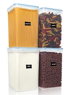 Foto 1 | Foto 1 | Contenedores De Almacenamiento De Alimentos Vtopmart, Extra Grandes Y Altos, 6,5 L, 4 Unidades - Venta Internacional.
