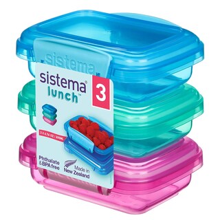 Foto 1 | Foto 1 | Recipientes De Almacenamiento De Alimentos Sistema Lunch Collection, 200 Ml, 3 Unidades - Venta Internacional.