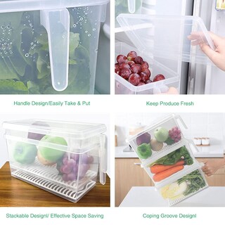 Foto 4 | Foto 4 | Recipientes De Almacenamiento De Verduras Silivo Lettuce Keeper 4,5 L (paquete De 3) - Venta Internacional.