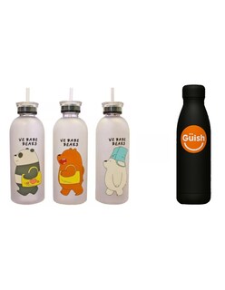 Foto 1 | Foto 1 | 3 Botellas Cilindro Osos Escandalosos + Gratis Termo Güish De Regalo