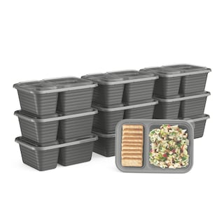 Foto 1 | Foto 1 | Recipientes Para Aperitivos Bentgo Prep Con 2 Compartimentos, 10 Bandejas Y 10 Tapas - Venta Internacional.
