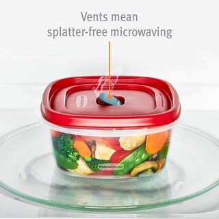 Foto 4 | Foto 4 | Recipientes Rubbermaid Para Almacenamiento De Alimentos, 60 Unidades, Rojos, Sin Bpa - Venta Internacional.