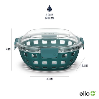 Foto 3 | Foto 3 | Lonchera De Vidrio Para Almacenamiento De Alimentos Ello Duraglass 1.2 L - Venta Internacional.