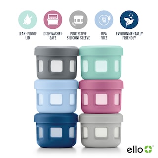 Foto 3 | Foto 3 | Recipientes Para Condimentos Ello, Plástico Reutilizables, 120 Ml, Paquete De 6 - Venta Internacional.