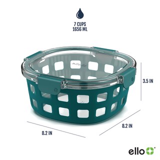 Foto 3 | Foto 3 | Recipiente Para Preparación De Comidas Ello Duraglass De 1,7 L Con Funda De Silicona - Venta Internacional.
